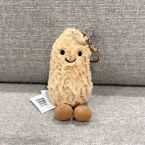 Jellycat Amuseables Peanut Bag Charm Brand New with Tags (BNWT)